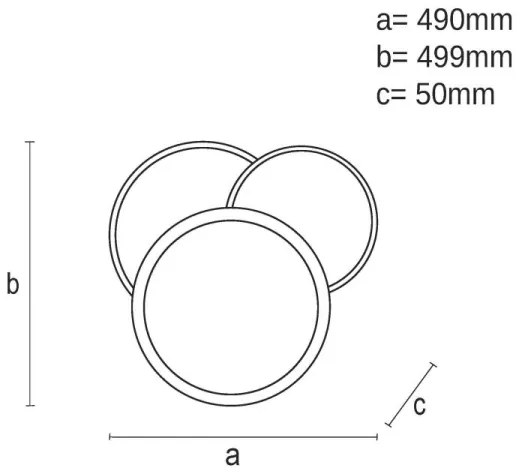 LED állítható mennyezeti lámpa 80W 230V 3000-6500K fehér + DO