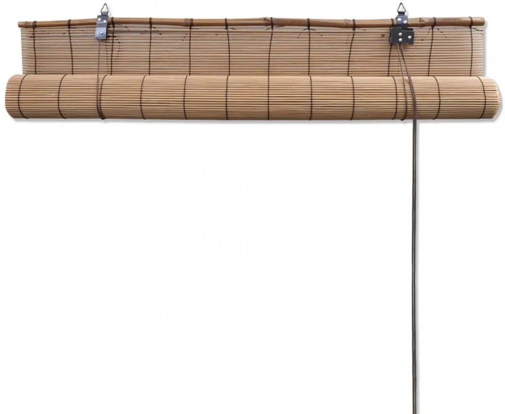 barna bambuszroló 140 x 220 cm