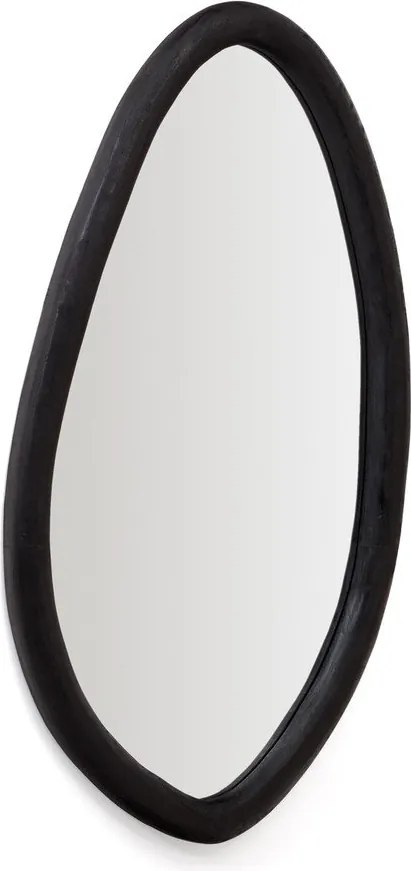 Fali tükör tömörfa kerettel 60x110 cm Magrit – Kave Home