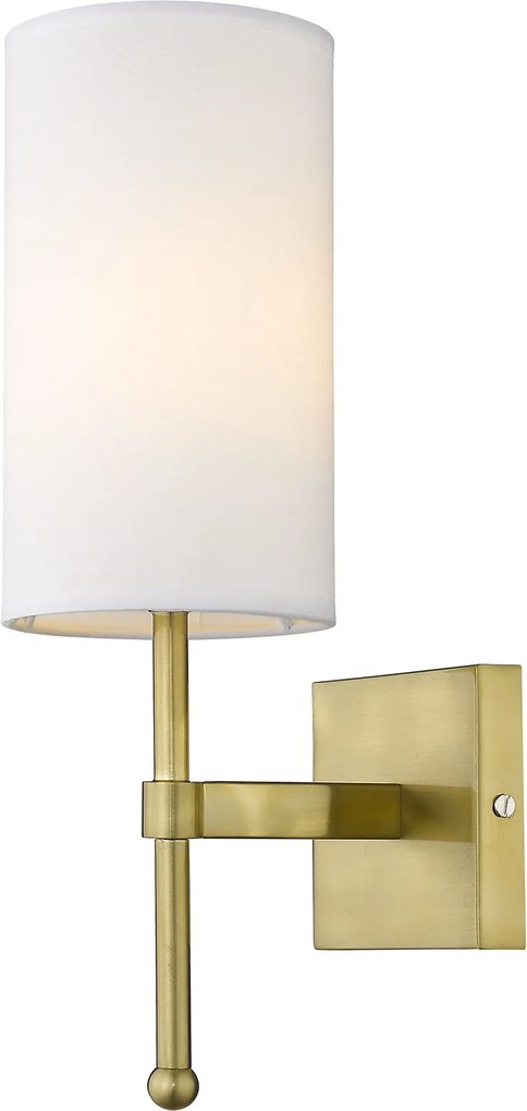 Cosmolight klasszikus fali lámpa denver fehér arany cosw01963br-wh