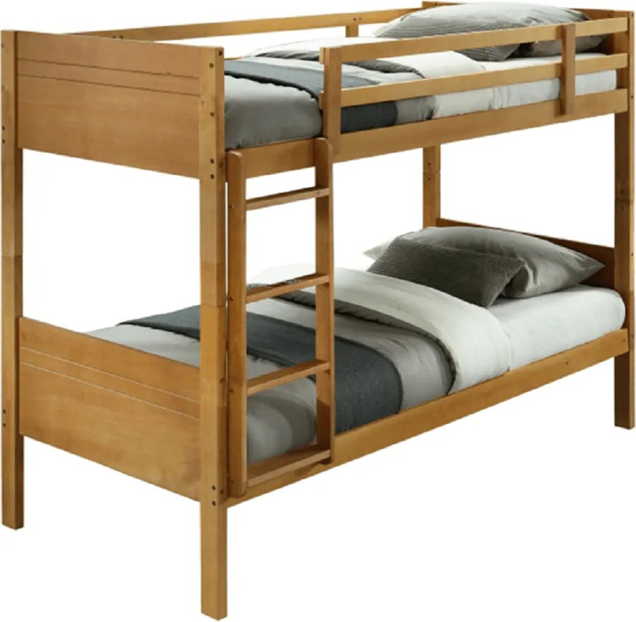 Emeleteságy, masszív fa, tölgy, MAKIRA