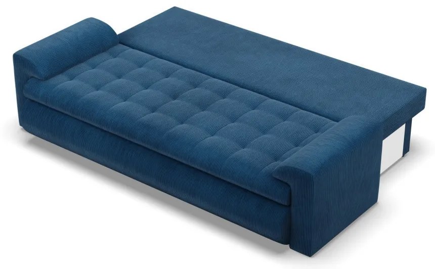 Tokio kanapéágy, kordbársony, kék