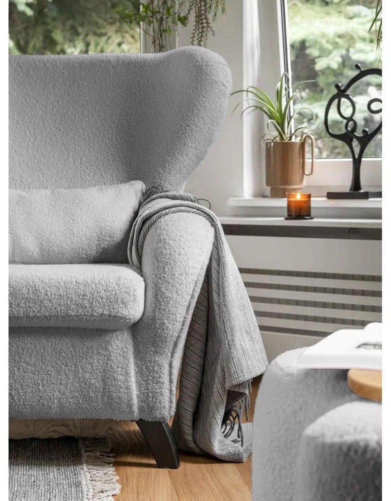 Miuf szürke fülesfotel - Miuform