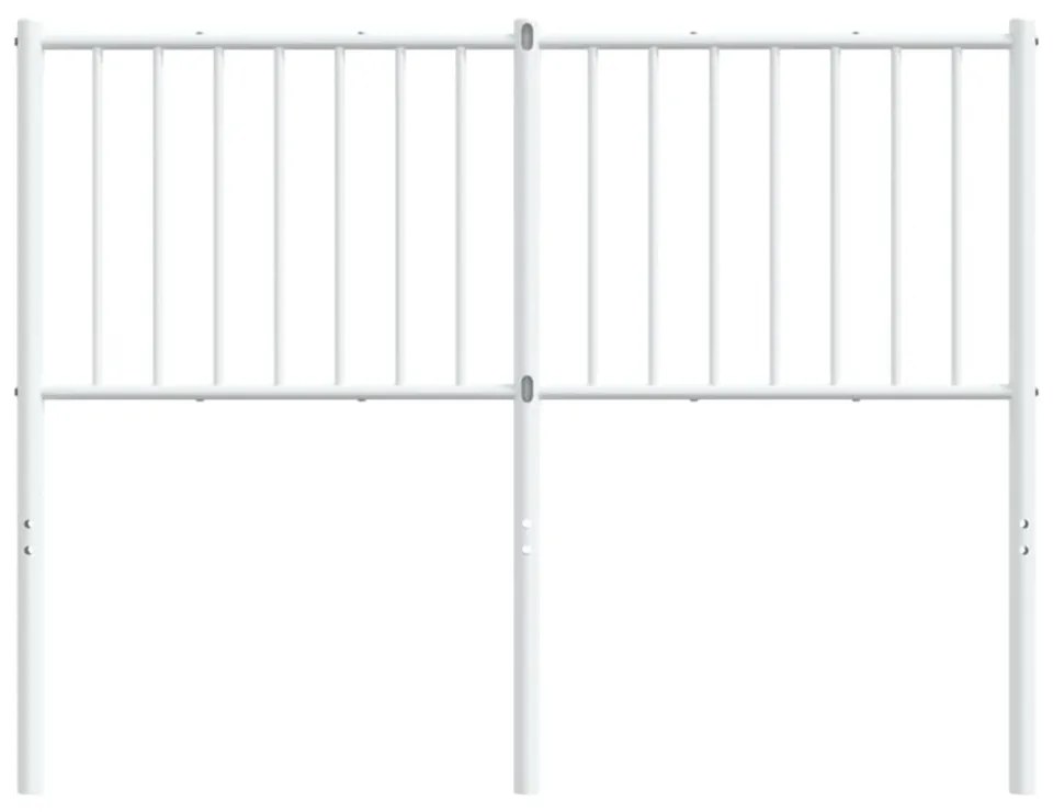 fehér fém fejtámla 120 cm