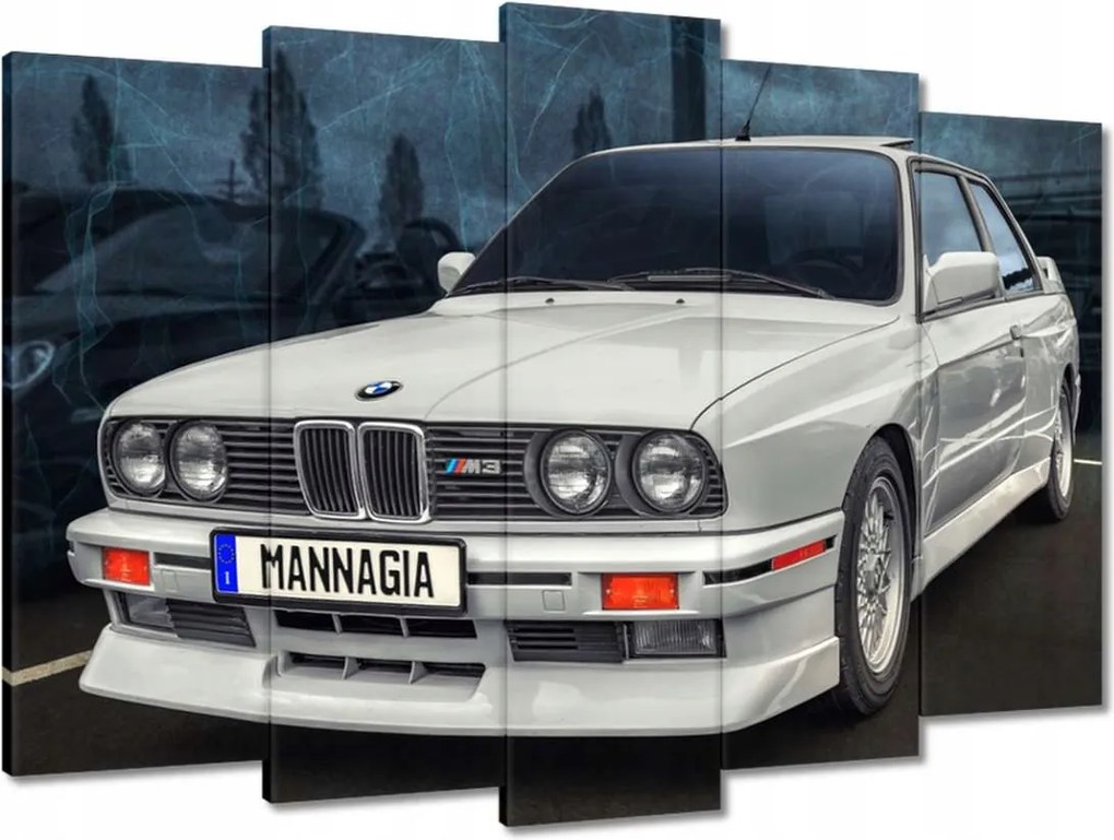 Vászonkép 70x50 Bmw M3 E30 Hármas 3er