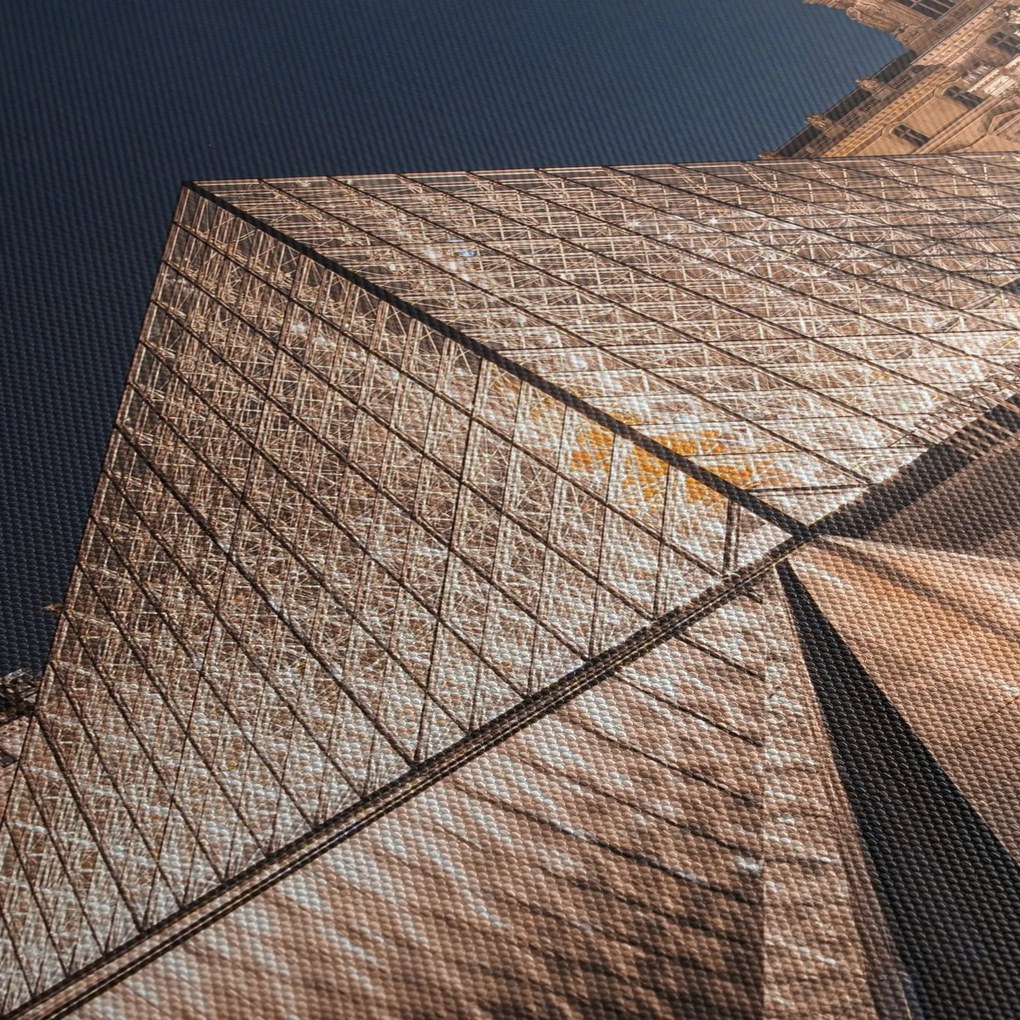 Kép - Louvre éjjel (90x60 cm)