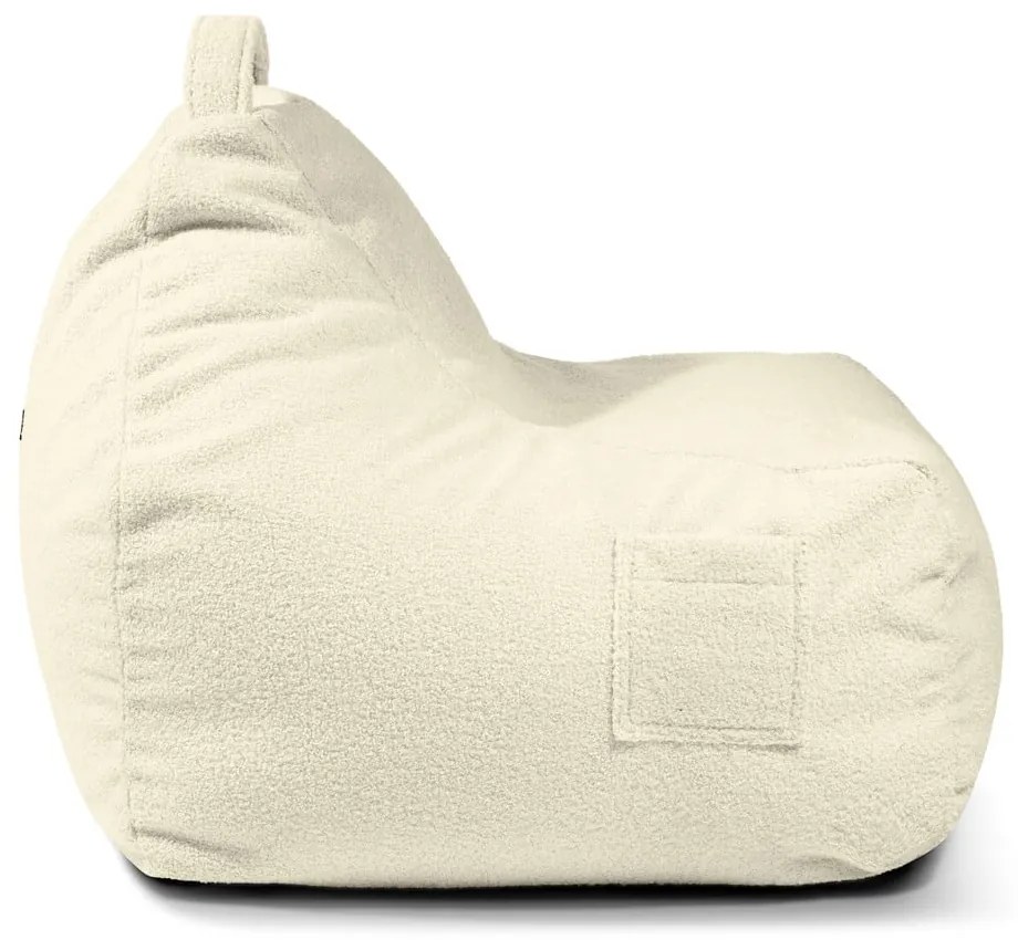 Barna buklé gyerek babzsákfotel Game Amuse – SLOWDOWN