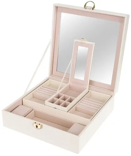 Ékszerdoboz - fehér Beautylush