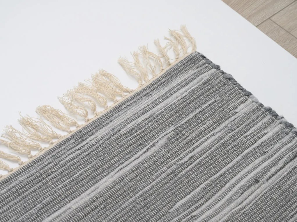 RENSKE szőnyeg 60x90 cm, világosszürke