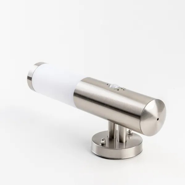 BRILAGI - Kültéri fali lámpa érzékelővel ELIA 1xE27/20W/230V IP44 króm