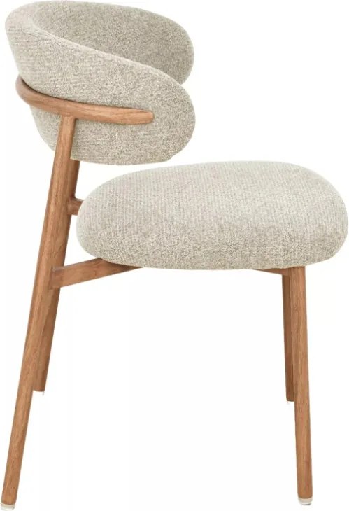 Elton II étkezőszék bézs/tölgy