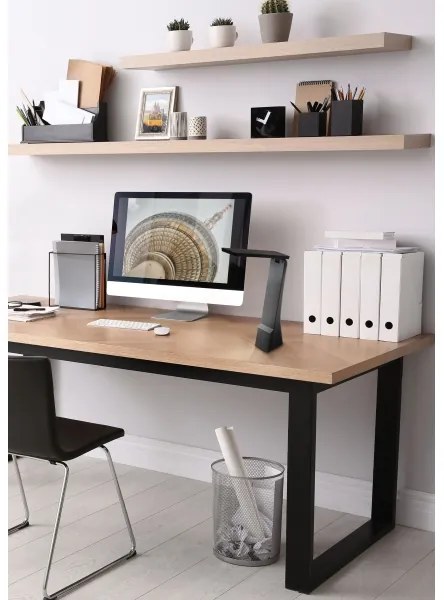 Eglo 97045 - LED Szabályozható asztali lámpa LA SECA 1xLED/1,8W/230V fekete