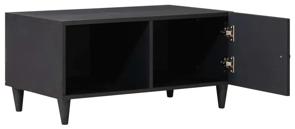 vidaXL Dohányzóasztal Sokszínű 80 x 50 x 40 cm Tömör Mangófát