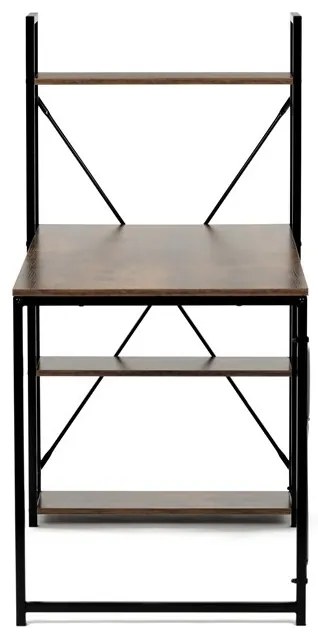 Íróasztal 120×60 cm, MDF, öregfa GD-520 OLW