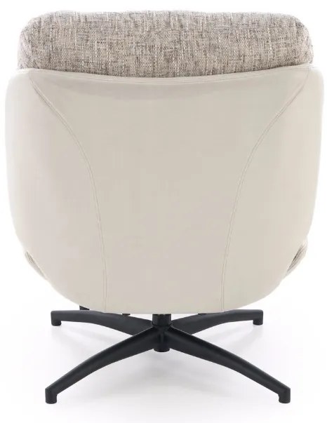 KRONOS fotel puffal bézs