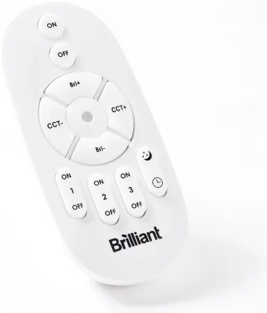 Brilliant - TUCO LED dimmelhető mennyezeti lámpa, 33 W, 230 V, Ø 50 cm, fekete