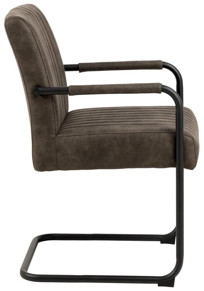 Sötétszürke étkezőszék szett 2 db-os Adele – Actona