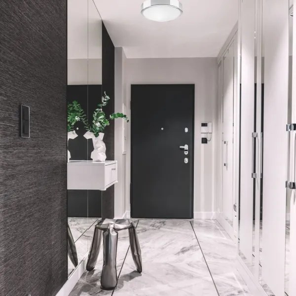 Mennyezeti lámpa JONAS 1xE27/60W/230V á. 26 cm fényes króm