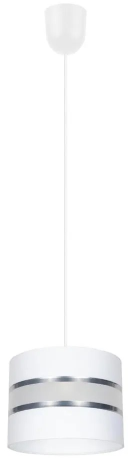 Csillár zsinóron CORAL S 1xE27/60W/230V fehér