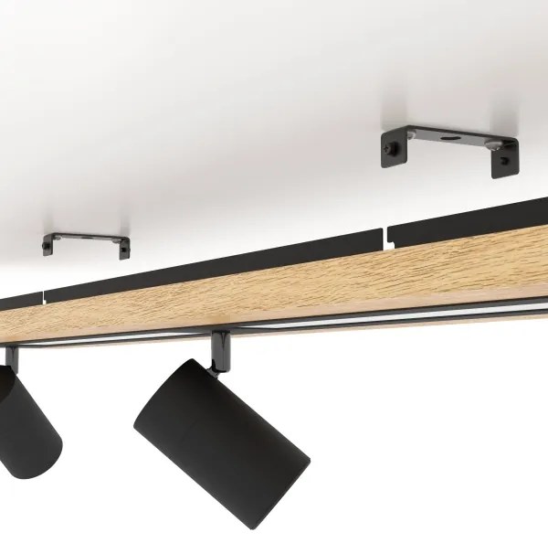 Eglo 39749 - LED Spotlámpa TORRESTRALLE 2xLED/12W/230V + 3xGU10/4,5W