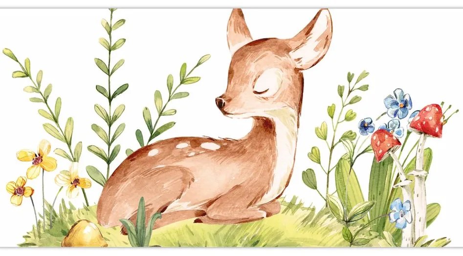 Kép - Kis őzike (120x50 cm)