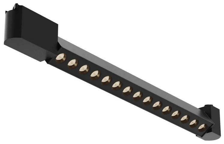 TR010-1-22W3K-M-B-DE Points Rot Alumínium Sín lámpafej Fekete Színű LED 22 W 3000 Kelvin 1130 Lumen IP20