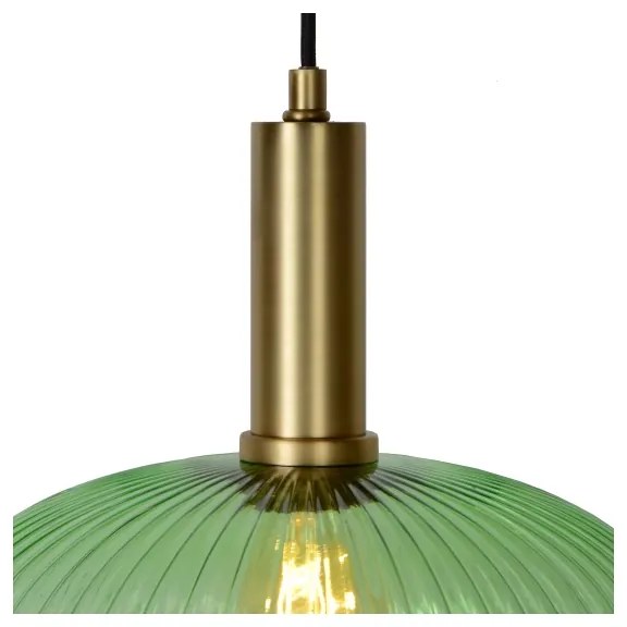 Lucide 45386/30/33 - Csillár zsinóron MALOTO 1xE27/40W/230V á. 30 cm zöld