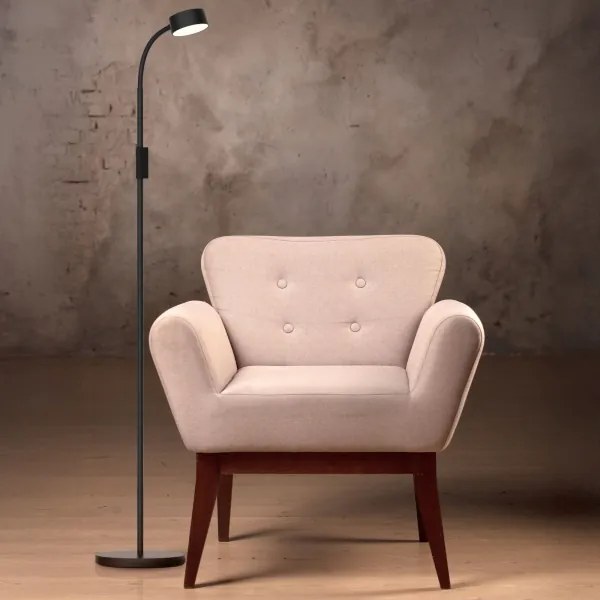 LED Dimmelhető állólámpa BRUNO LED/3W/230V 3000/4000/6500K fekete