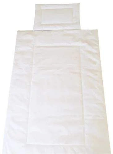 Babapaplan és lapospárna szett kiságyba – pamutvászonból