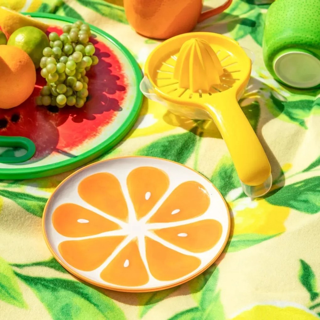 Altom Tropicana kerámia tányérkészlet narancs 20 cm, 2 db