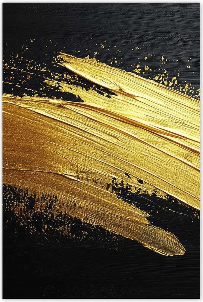 Fotótapéták 169x254 Arany csillogás ecsettel