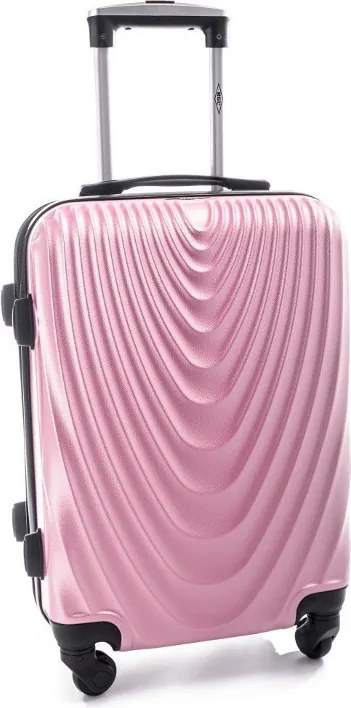 Rózsaszín 2 részes keményfedeles bőröndszett „Motion“ - M, L + M, XL