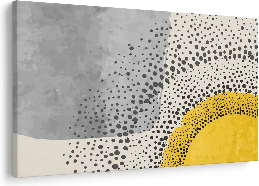Kép - N⁰3 strand absztrakt festménye (90x60 cm)