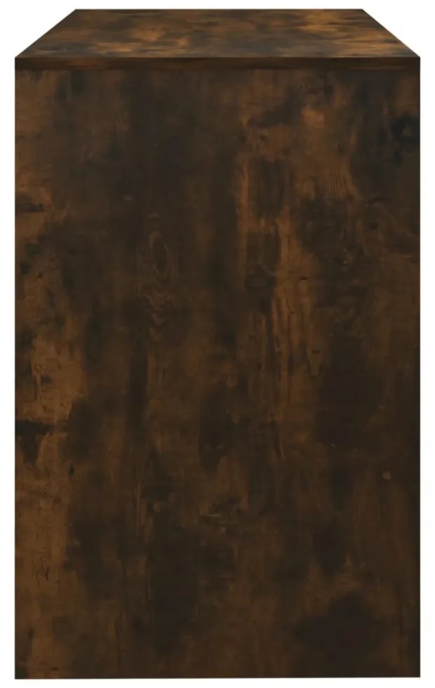 füstös tölgyszínű forgácslap íróasztal 101 x 50 x 76,5 cm