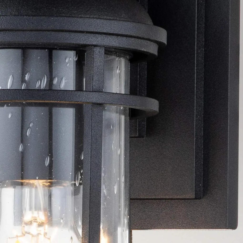 ELSTEAD FELIGHTHOUSE2SBLK LIGHTHOUSE Klasszikus Kültéri Fali Lámpa Fekete E27 IP44