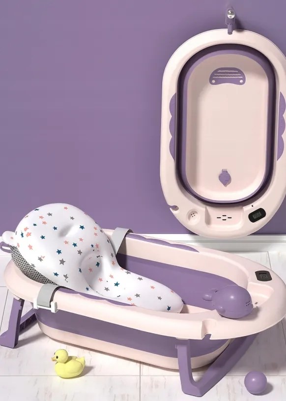 Összecsukható babakád VAIANA PREMIUM párnával és állvánnyal - több színben kék