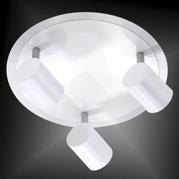 Leuchten Direkt 11943-16 - LED Spotlámpa TARIK 3xGU10/5W/230V fehér