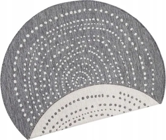 Teraszszőnyeg, kerek, kétoldalas Bali 200 cm