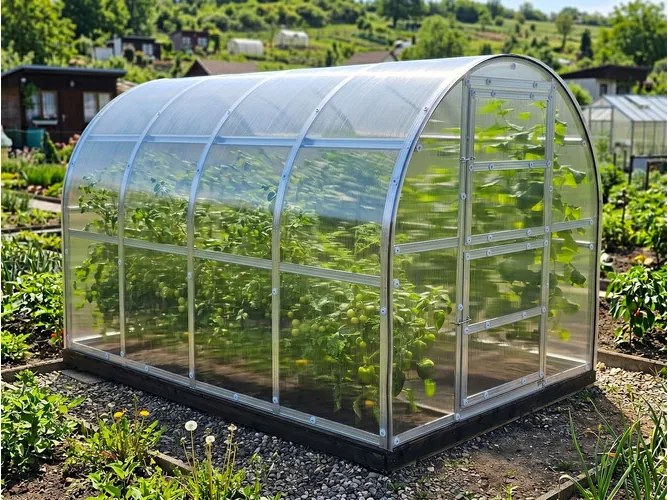 üvegház LANITPLAST KYKLOP2 2x4 m PC 4 mm LG4754