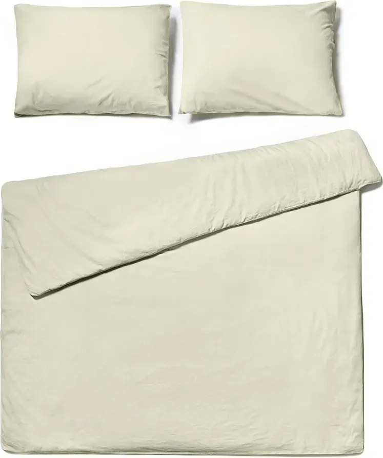 Pamut ágynemű CALMORA világos bézs Ágyneműhuzat mérete: 70 x 90 cm | 140 x 200 cm