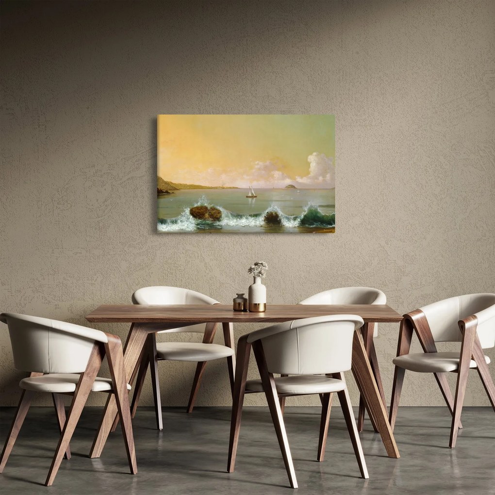 Kép - Martin Johnson Heade, Rio de Janeiro Bay, reprodukciók (90x60 cm)