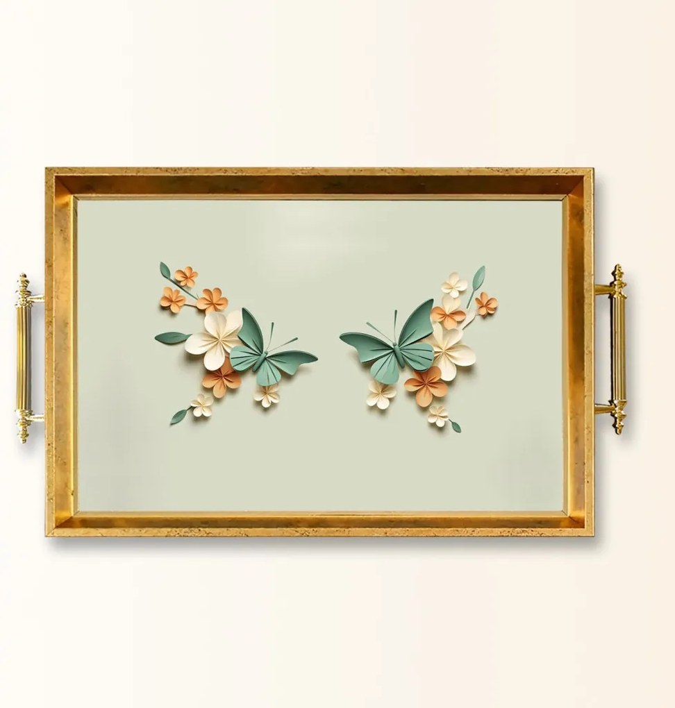 Üveg tálca, 38×24 cm – TPEA9932