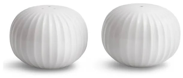 Hammershoi fehér porcelán só- és borsszóró - Kähler Design