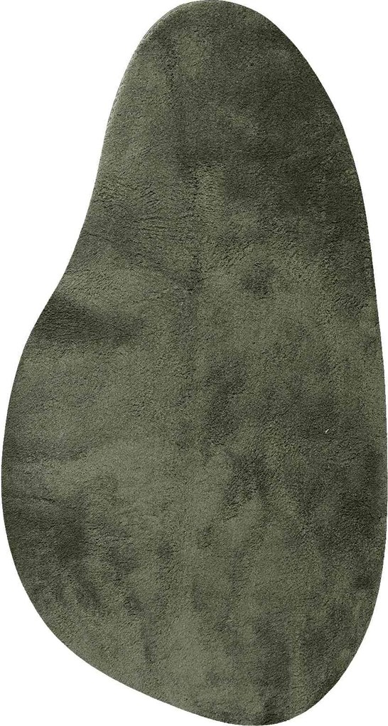 vidaXL Területszőnyegek HUARTE Erdőzöld 80 x 150 cm Poliészter