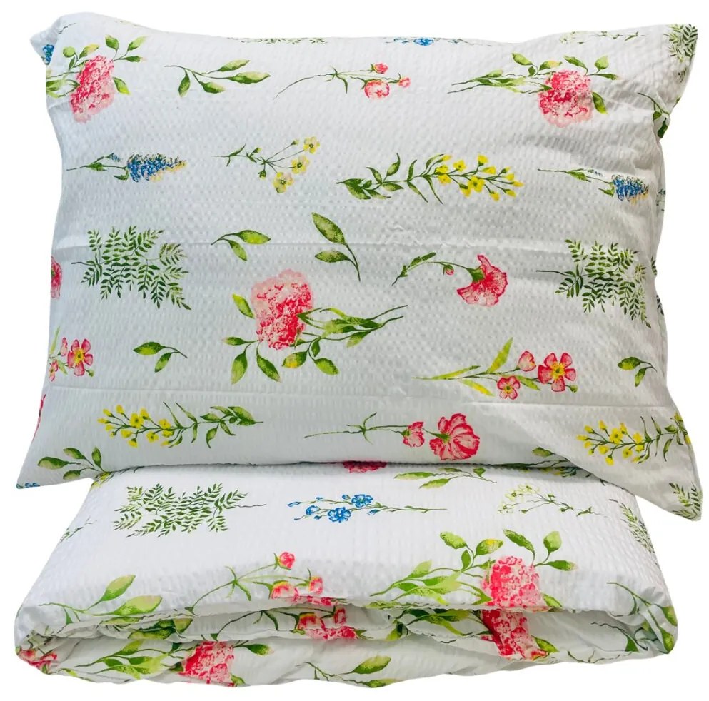 Rimini krepp ágyneműhuzat TiaHome - 1x Párna 90x70cm, 1x Paplan 140x200cm