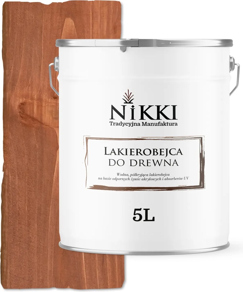 Fa Lakk 3AZ1BEN Extra Lazúr Dió Világos Szatén 5L Uv Védő