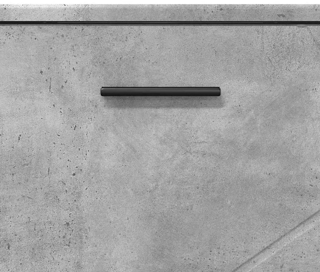 Fürdőszoba Székény Beton szürke 76.5 x 35 x 64 cm Faanyag