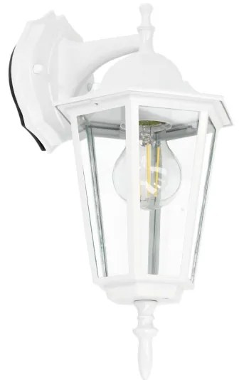 Kültéri fali lámpa 1xE27/60W/230V IP44 fehér