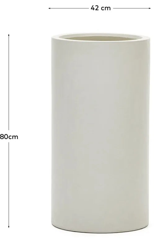 Cement virágcserép ø 42 cm Aiguablava – Kave Home