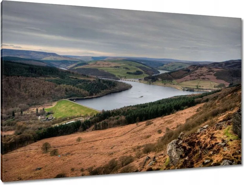 Festmények 120x80 A nagy folyókanyar